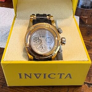 Invicta Bolt Zeus Gold and Black Reserve Collection